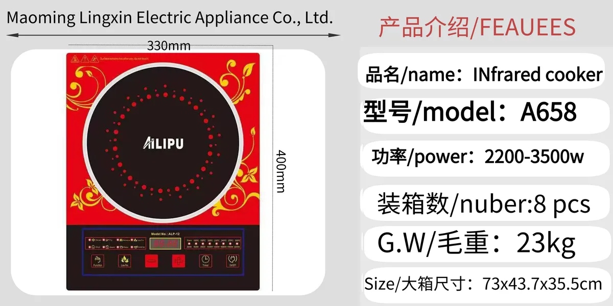 A658 Large Ceramic Stove